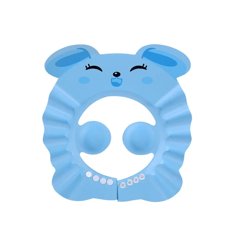 Baby Shower Soft Cap Hat for Kids Ear Protection Shampoo Bathing Shower Protect Head Cover