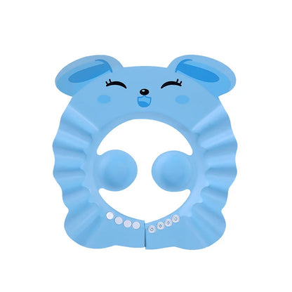Baby Shower Cap – Soft Waterproof Hat for Kids' Bath Time Ear & Eye Protection