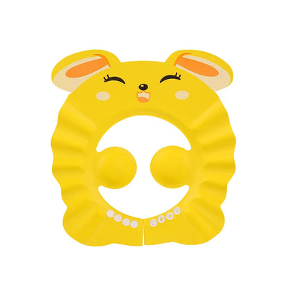 Baby Shower Cap – Soft Waterproof Hat for Kids' Bath Time Ear & Eye Protection