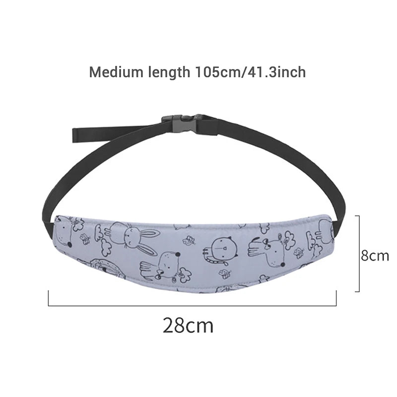 Baby Car Seat Head Support – Adjustable Sleep Positioner & Safety Pillow