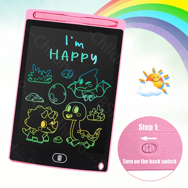 Kids LCD Writing Tablet – Portable Digital Drawing & Handwriting Pad