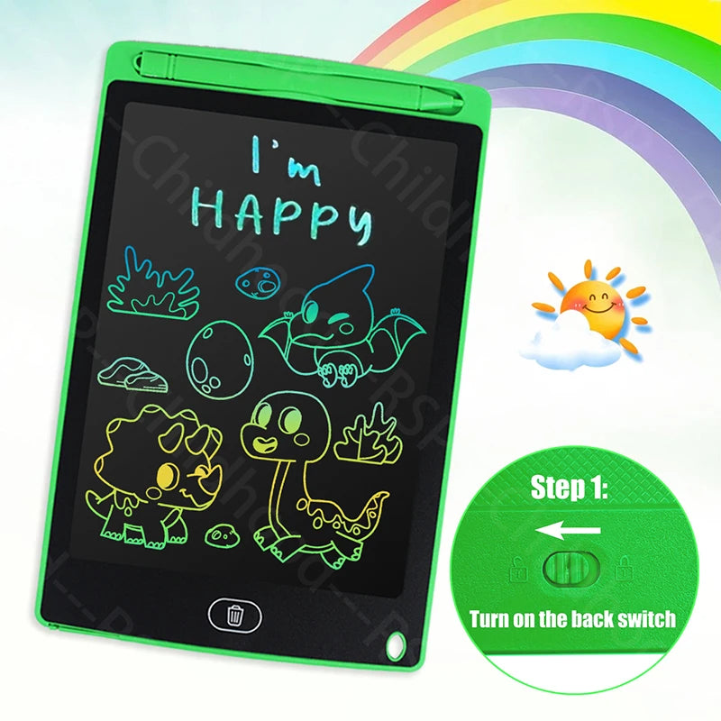 Kids LCD Writing Tablet – Portable Digital Drawing & Handwriting Pad
