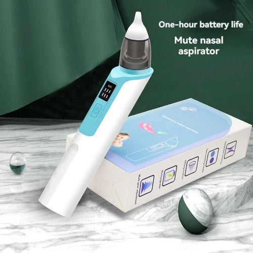 Baby Electric Nasal Aspirator – Rechargeable Nose Suction for Newborns & Infants