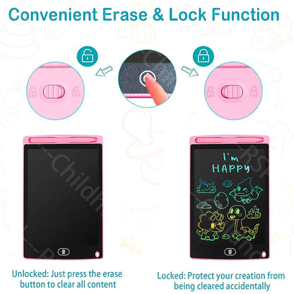 Kids LCD Writing Tablet – Portable Digital Drawing & Handwriting Pad