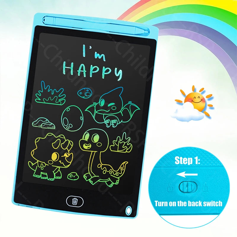Kids LCD Writing Tablet – Portable Digital Drawing & Handwriting Pad