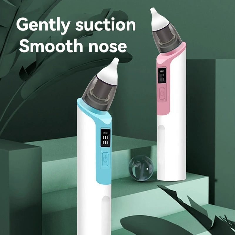 Baby Electric Nasal Aspirator – Rechargeable Nose Suction for Newborns & Infants