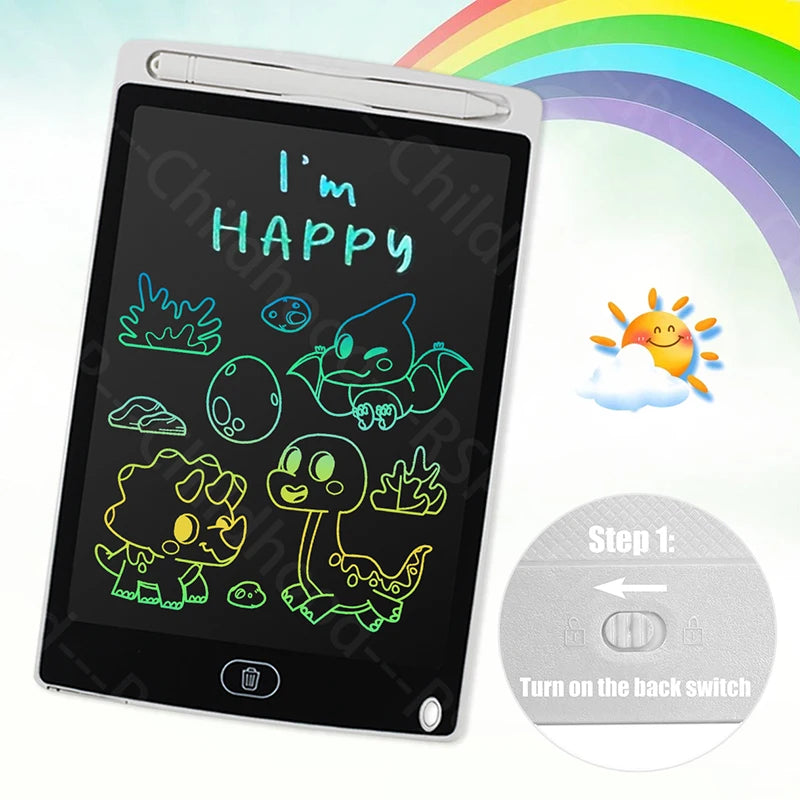 Kids LCD Writing Tablet – Portable Digital Drawing & Handwriting Pad